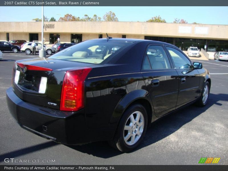 Black Raven / Cashmere 2007 Cadillac CTS Sport Sedan