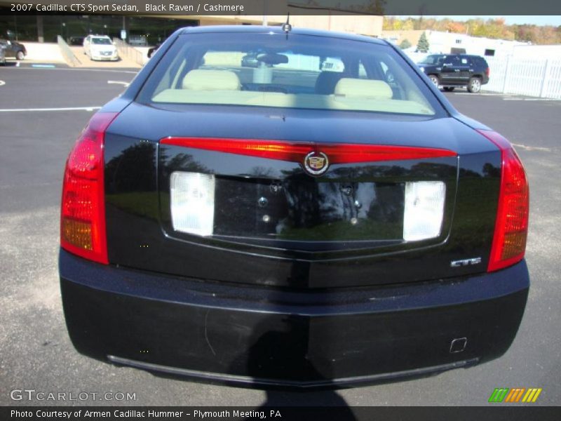 Black Raven / Cashmere 2007 Cadillac CTS Sport Sedan
