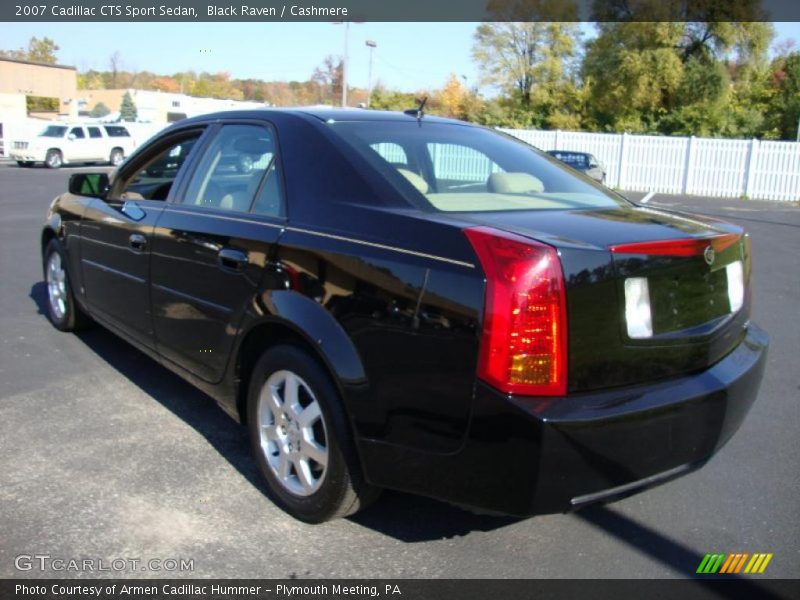 Black Raven / Cashmere 2007 Cadillac CTS Sport Sedan