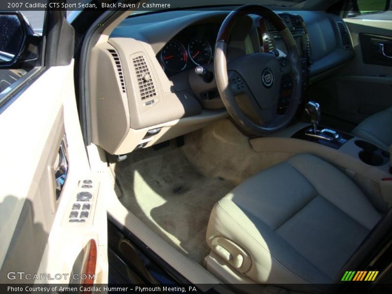 Black Raven / Cashmere 2007 Cadillac CTS Sport Sedan