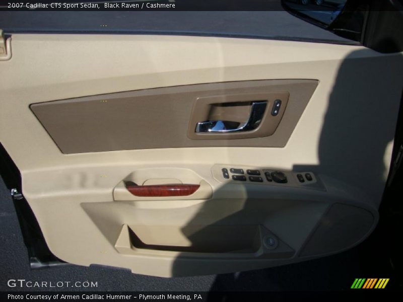 Black Raven / Cashmere 2007 Cadillac CTS Sport Sedan