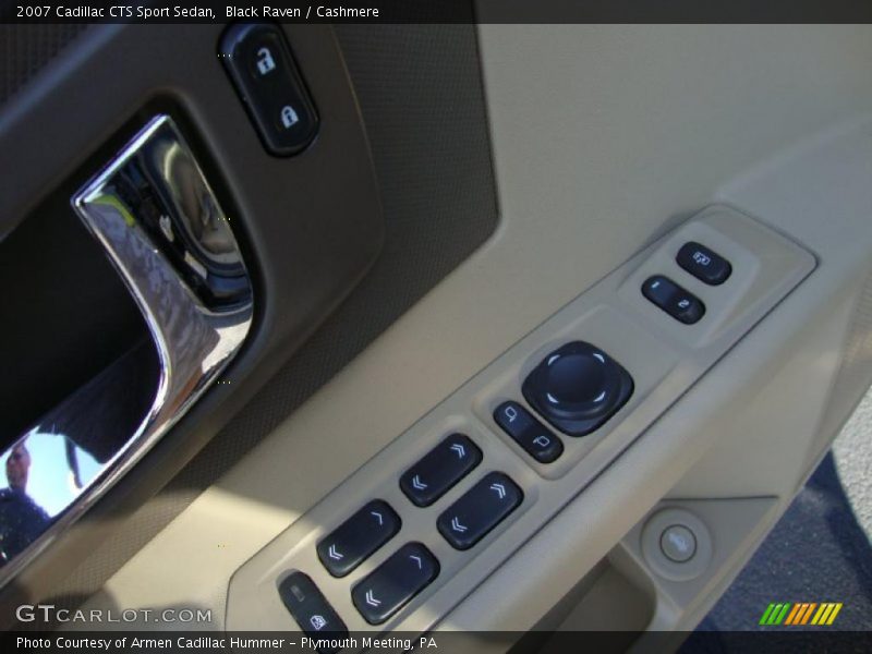 Black Raven / Cashmere 2007 Cadillac CTS Sport Sedan