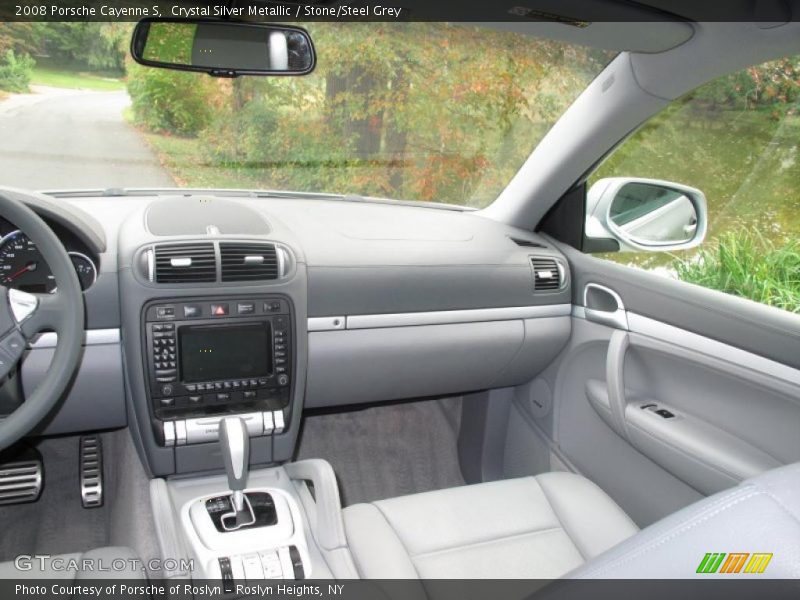 Crystal Silver Metallic / Stone/Steel Grey 2008 Porsche Cayenne S