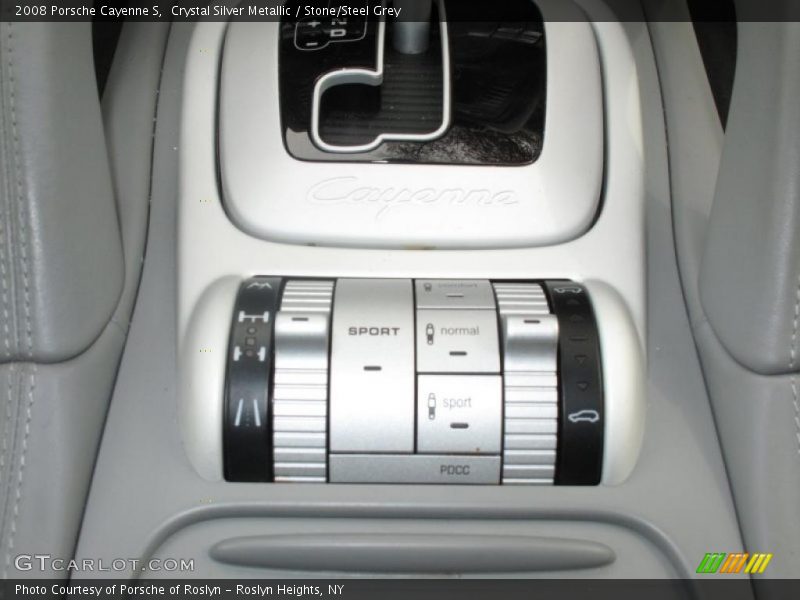 Crystal Silver Metallic / Stone/Steel Grey 2008 Porsche Cayenne S