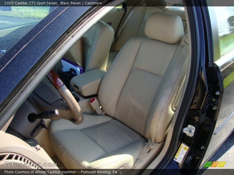 Black Raven / Cashmere 2007 Cadillac CTS Sport Sedan