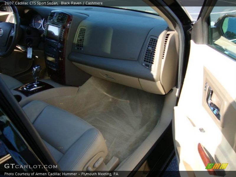 Black Raven / Cashmere 2007 Cadillac CTS Sport Sedan