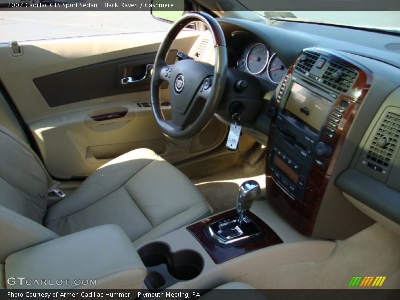 Black Raven / Cashmere 2007 Cadillac CTS Sport Sedan