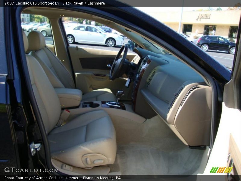 Black Raven / Cashmere 2007 Cadillac CTS Sport Sedan