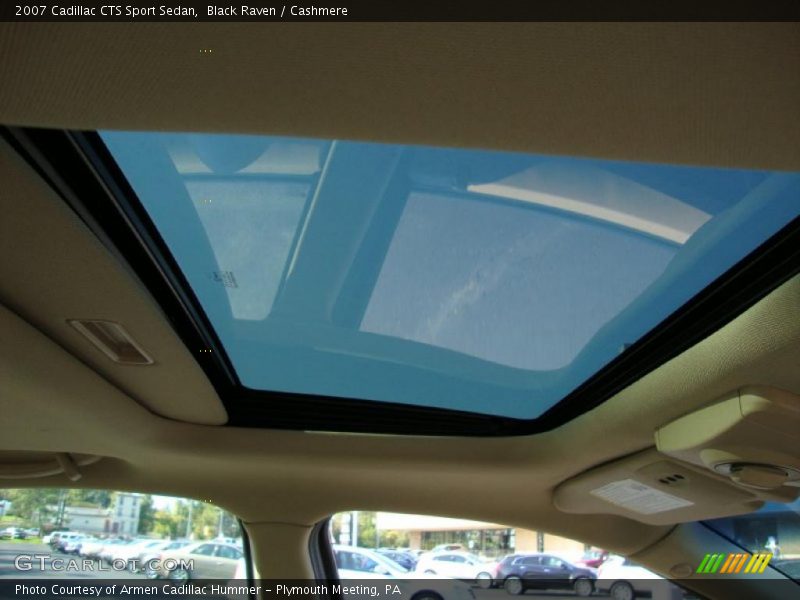 Black Raven / Cashmere 2007 Cadillac CTS Sport Sedan
