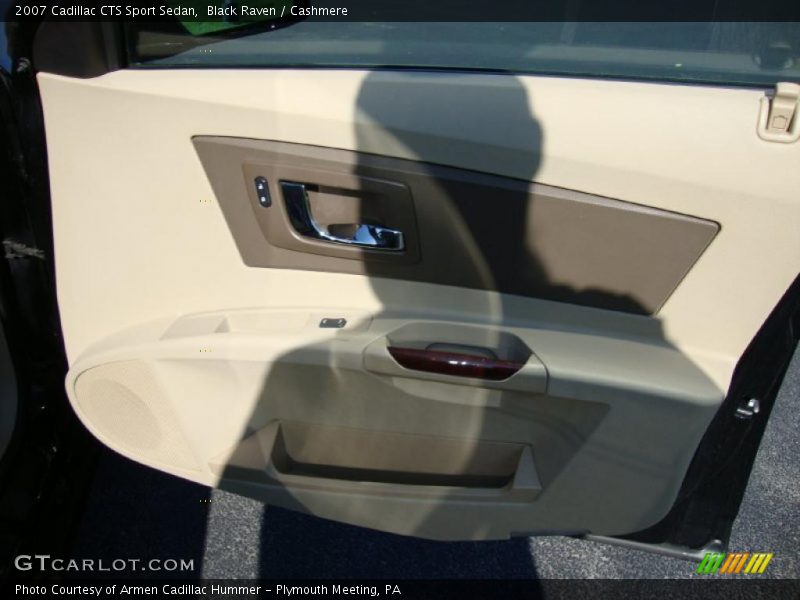 Black Raven / Cashmere 2007 Cadillac CTS Sport Sedan