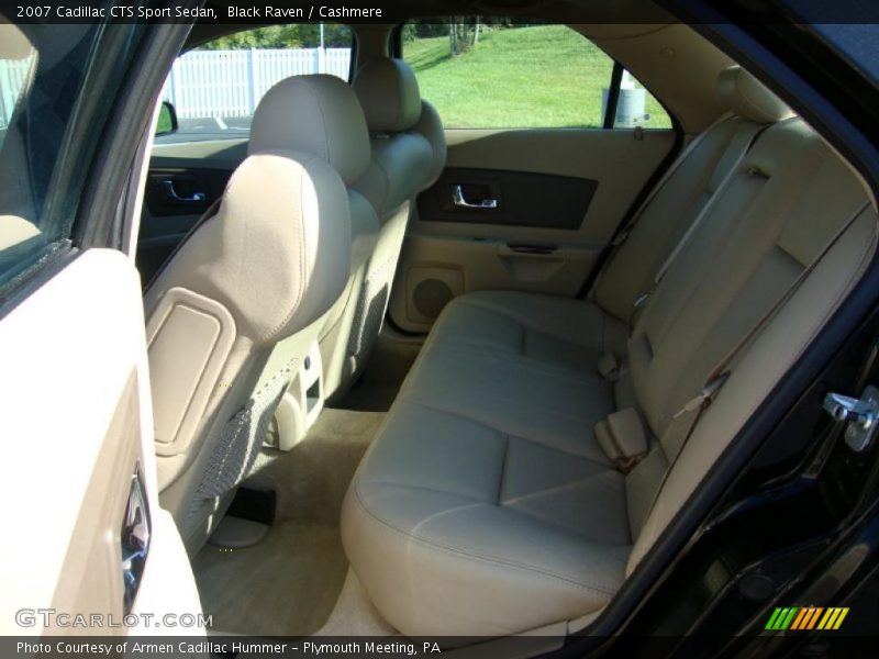 Black Raven / Cashmere 2007 Cadillac CTS Sport Sedan