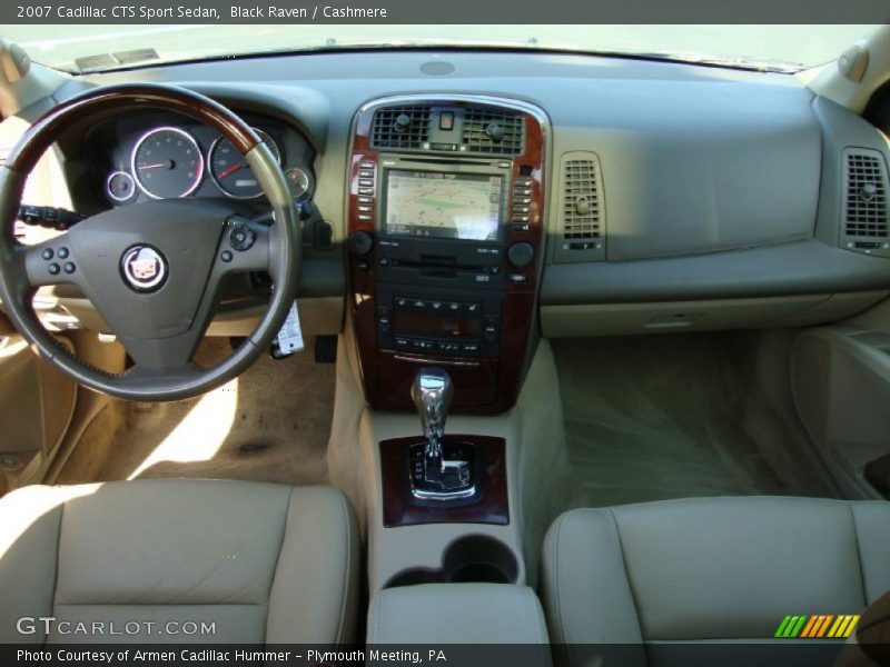 Black Raven / Cashmere 2007 Cadillac CTS Sport Sedan