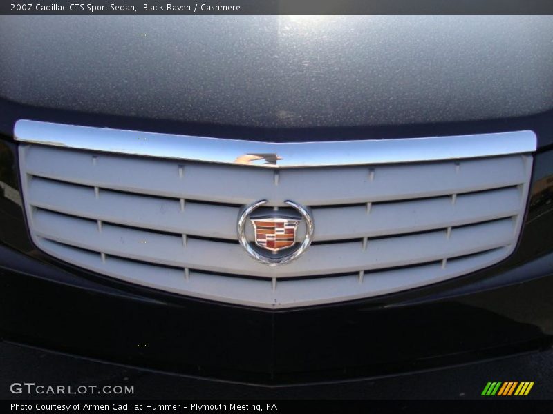 Black Raven / Cashmere 2007 Cadillac CTS Sport Sedan