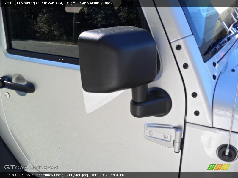 Bright Silver Metallic / Black 2011 Jeep Wrangler Rubicon 4x4