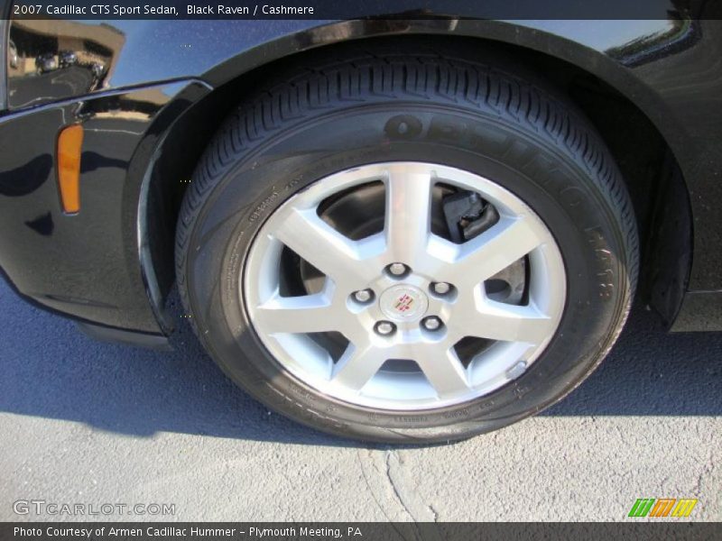 Black Raven / Cashmere 2007 Cadillac CTS Sport Sedan