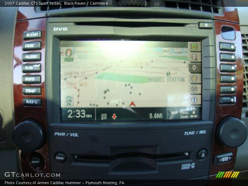 Black Raven / Cashmere 2007 Cadillac CTS Sport Sedan