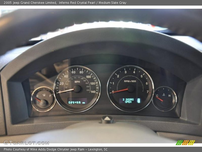  2005 Grand Cherokee Limited Limited Gauges