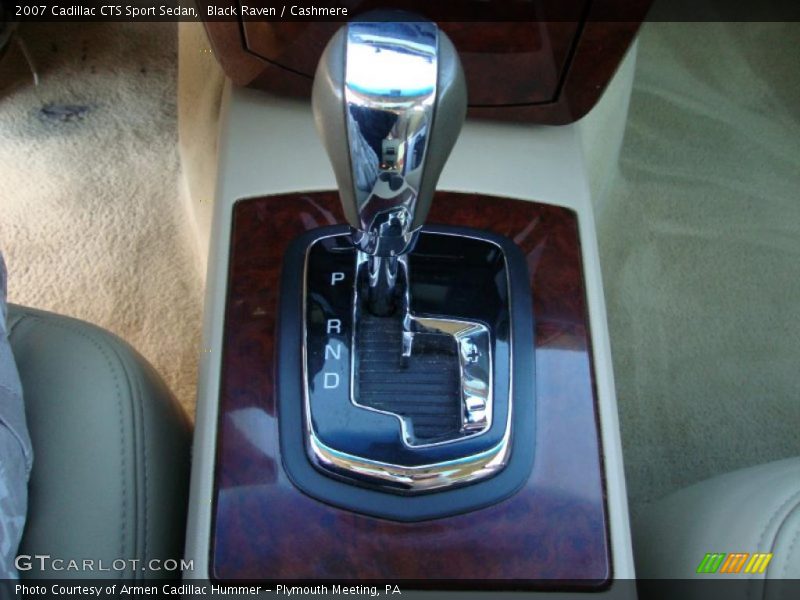 Black Raven / Cashmere 2007 Cadillac CTS Sport Sedan