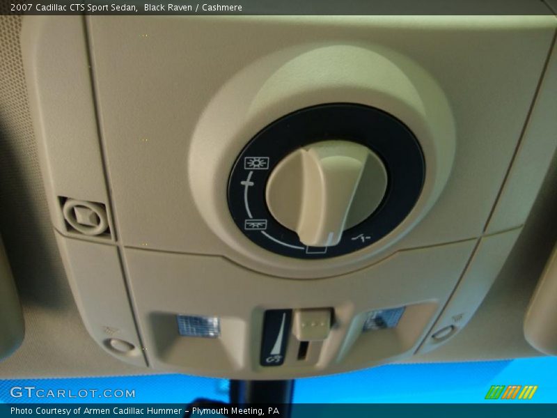 Black Raven / Cashmere 2007 Cadillac CTS Sport Sedan