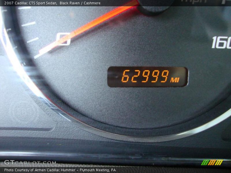 Black Raven / Cashmere 2007 Cadillac CTS Sport Sedan