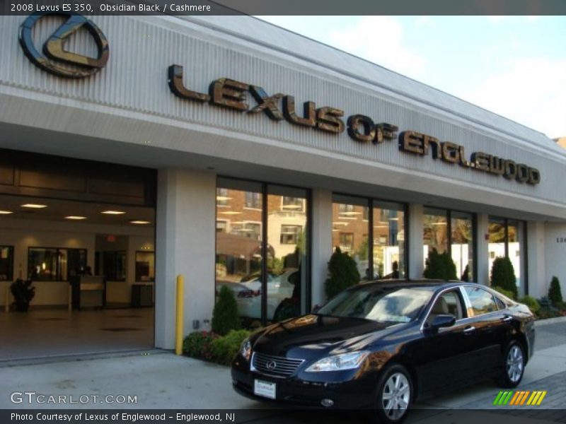 Obsidian Black / Cashmere 2008 Lexus ES 350