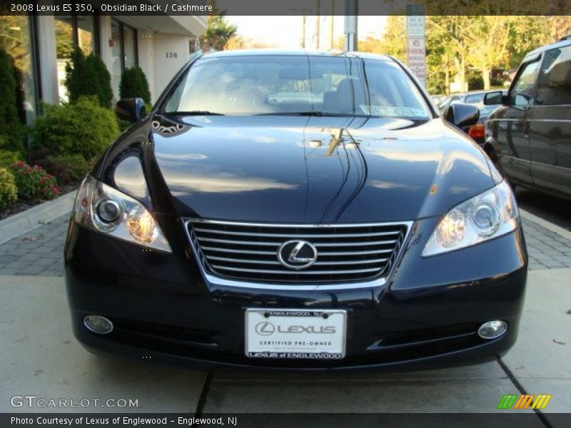 Obsidian Black / Cashmere 2008 Lexus ES 350