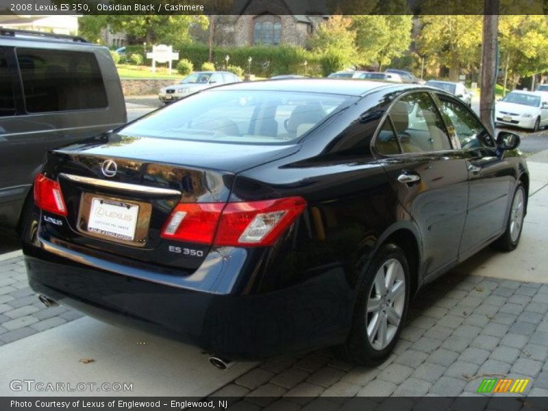Obsidian Black / Cashmere 2008 Lexus ES 350