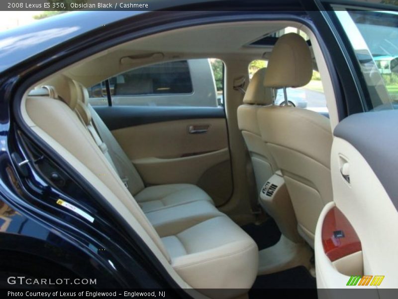 Obsidian Black / Cashmere 2008 Lexus ES 350