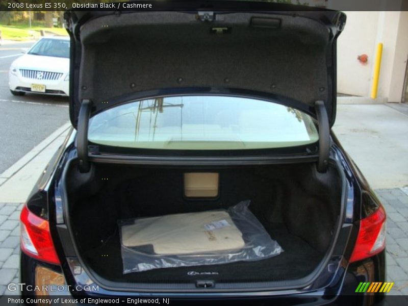 Obsidian Black / Cashmere 2008 Lexus ES 350