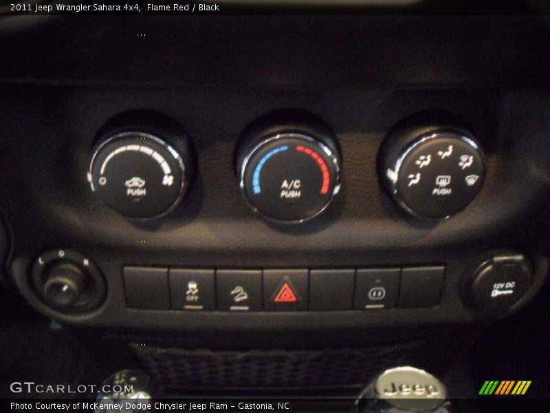 Flame Red / Black 2011 Jeep Wrangler Sahara 4x4