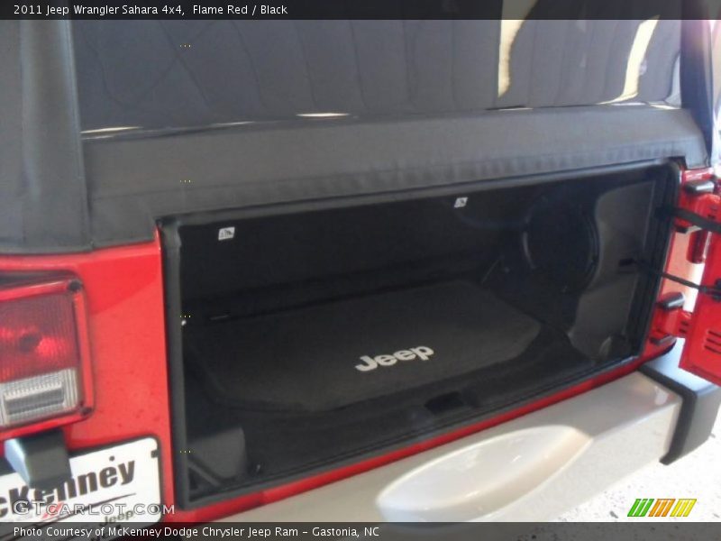 Flame Red / Black 2011 Jeep Wrangler Sahara 4x4