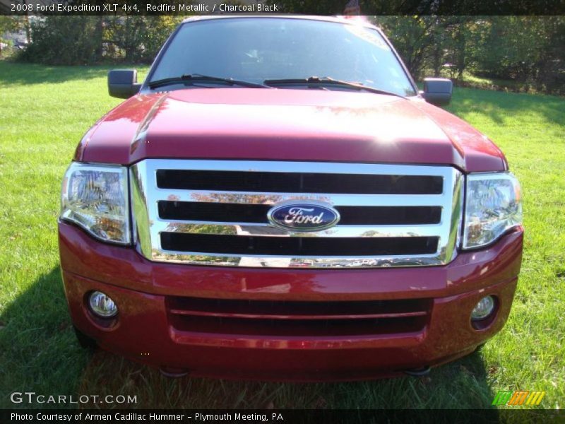 Redfire Metallic / Charcoal Black 2008 Ford Expedition XLT 4x4