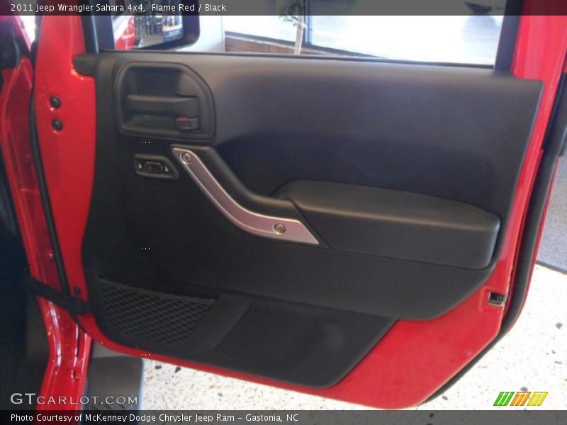 Flame Red / Black 2011 Jeep Wrangler Sahara 4x4