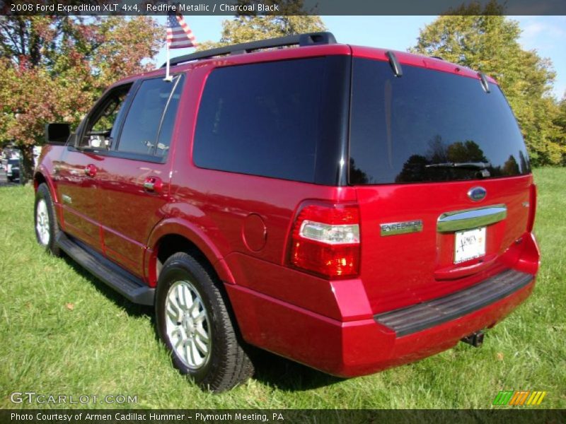Redfire Metallic / Charcoal Black 2008 Ford Expedition XLT 4x4