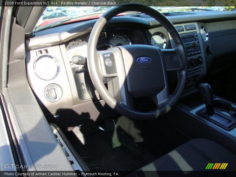 Redfire Metallic / Charcoal Black 2008 Ford Expedition XLT 4x4