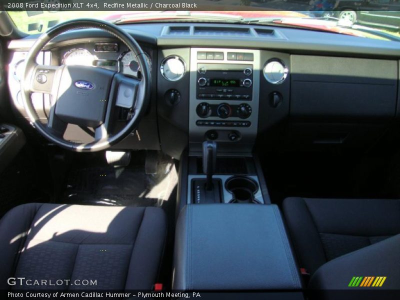 Redfire Metallic / Charcoal Black 2008 Ford Expedition XLT 4x4