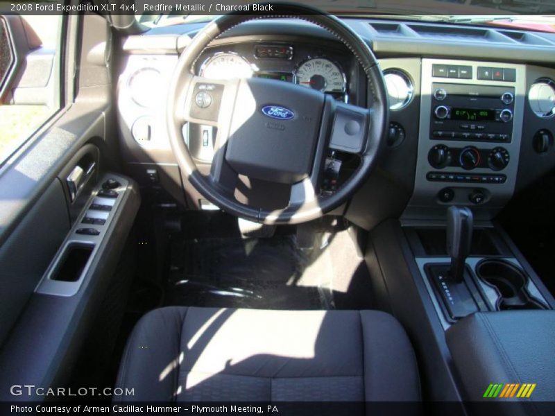 Redfire Metallic / Charcoal Black 2008 Ford Expedition XLT 4x4