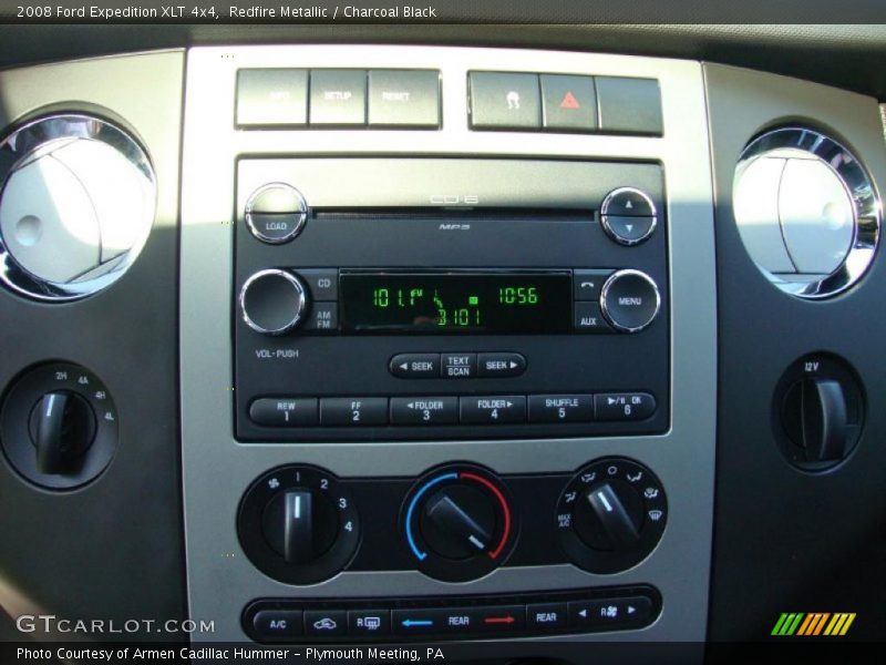 Redfire Metallic / Charcoal Black 2008 Ford Expedition XLT 4x4