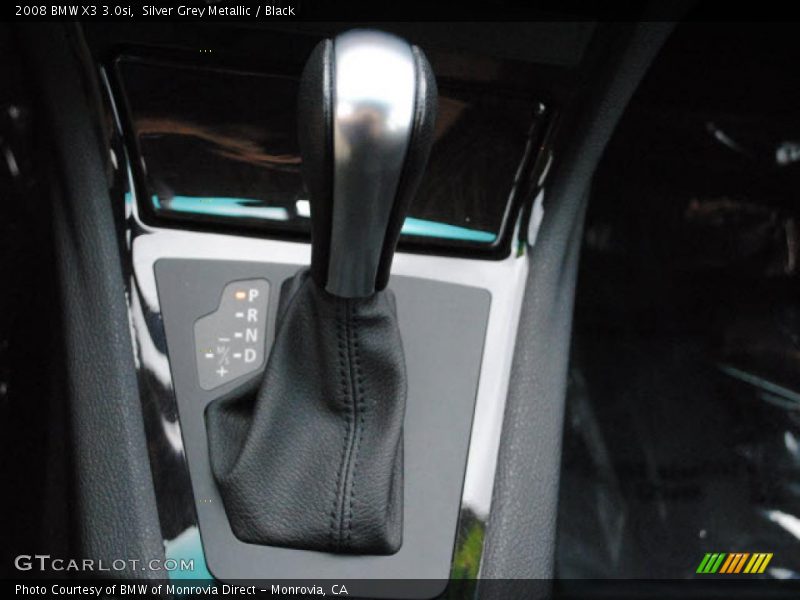 Silver Grey Metallic / Black 2008 BMW X3 3.0si