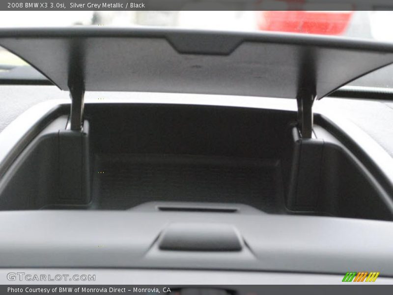 Silver Grey Metallic / Black 2008 BMW X3 3.0si