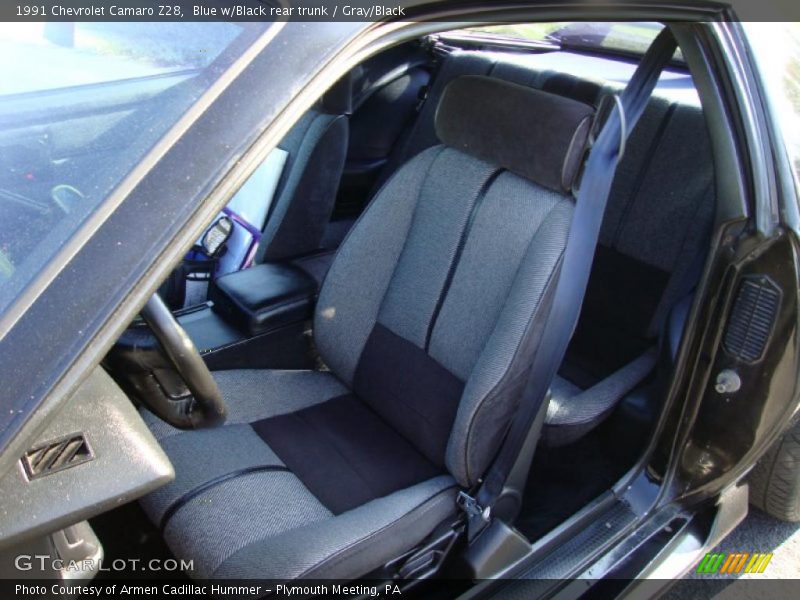  1991 Camaro Z28 Gray/Black Interior