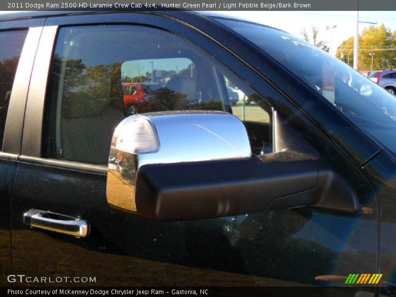 Hunter Green Pearl / Light Pebble Beige/Bark Brown 2011 Dodge Ram 2500 HD Laramie Crew Cab 4x4