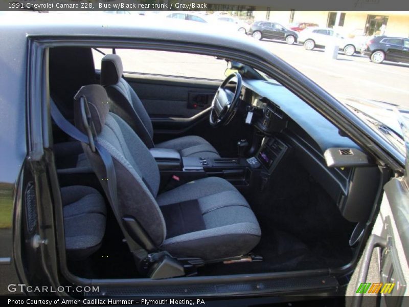  1991 Camaro Z28 Gray/Black Interior