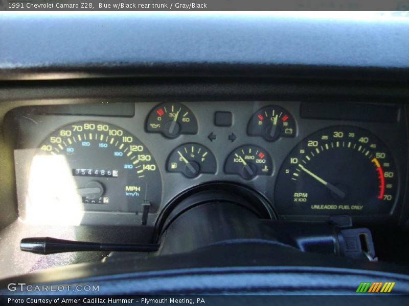  1991 Camaro Z28 Z28 Gauges