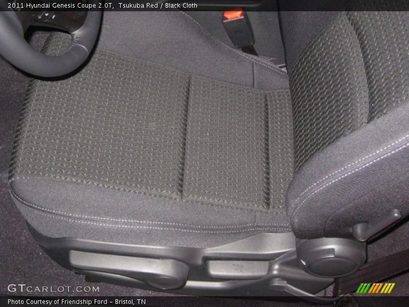 Tsukuba Red / Black Cloth 2011 Hyundai Genesis Coupe 2.0T