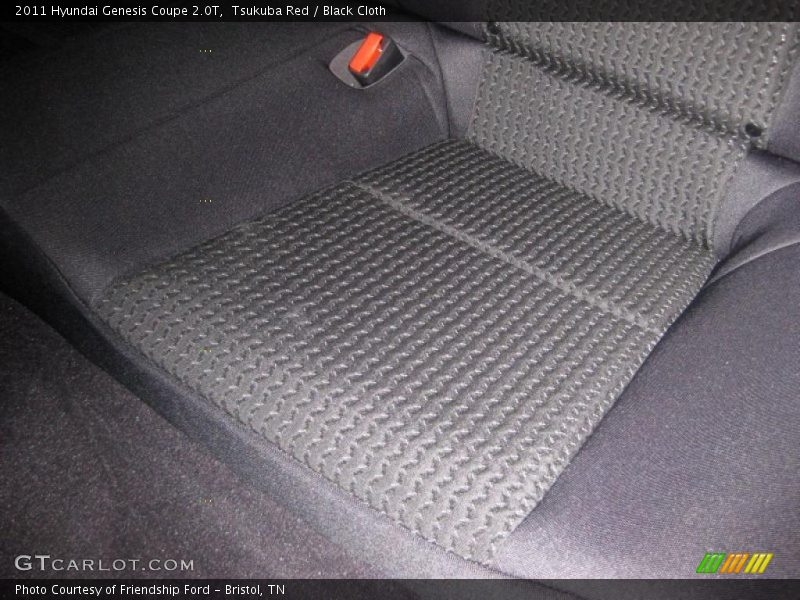 Tsukuba Red / Black Cloth 2011 Hyundai Genesis Coupe 2.0T