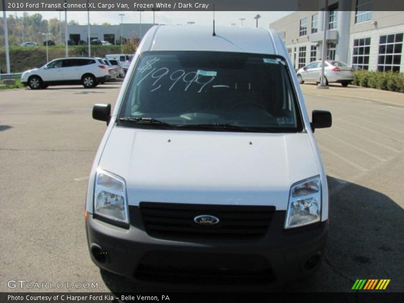 Frozen White / Dark Gray 2010 Ford Transit Connect XL Cargo Van