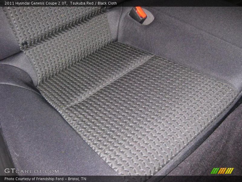 Tsukuba Red / Black Cloth 2011 Hyundai Genesis Coupe 2.0T