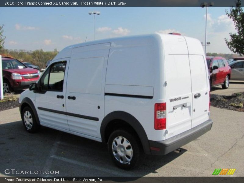 Frozen White / Dark Gray 2010 Ford Transit Connect XL Cargo Van