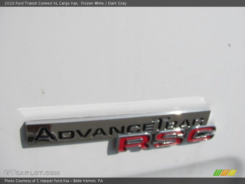 Frozen White / Dark Gray 2010 Ford Transit Connect XL Cargo Van
